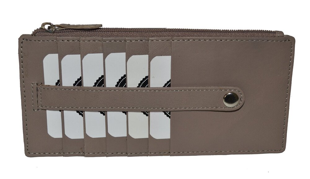 4105 Leatherboss Leather All in One Credit Business Card Case Holder Slim